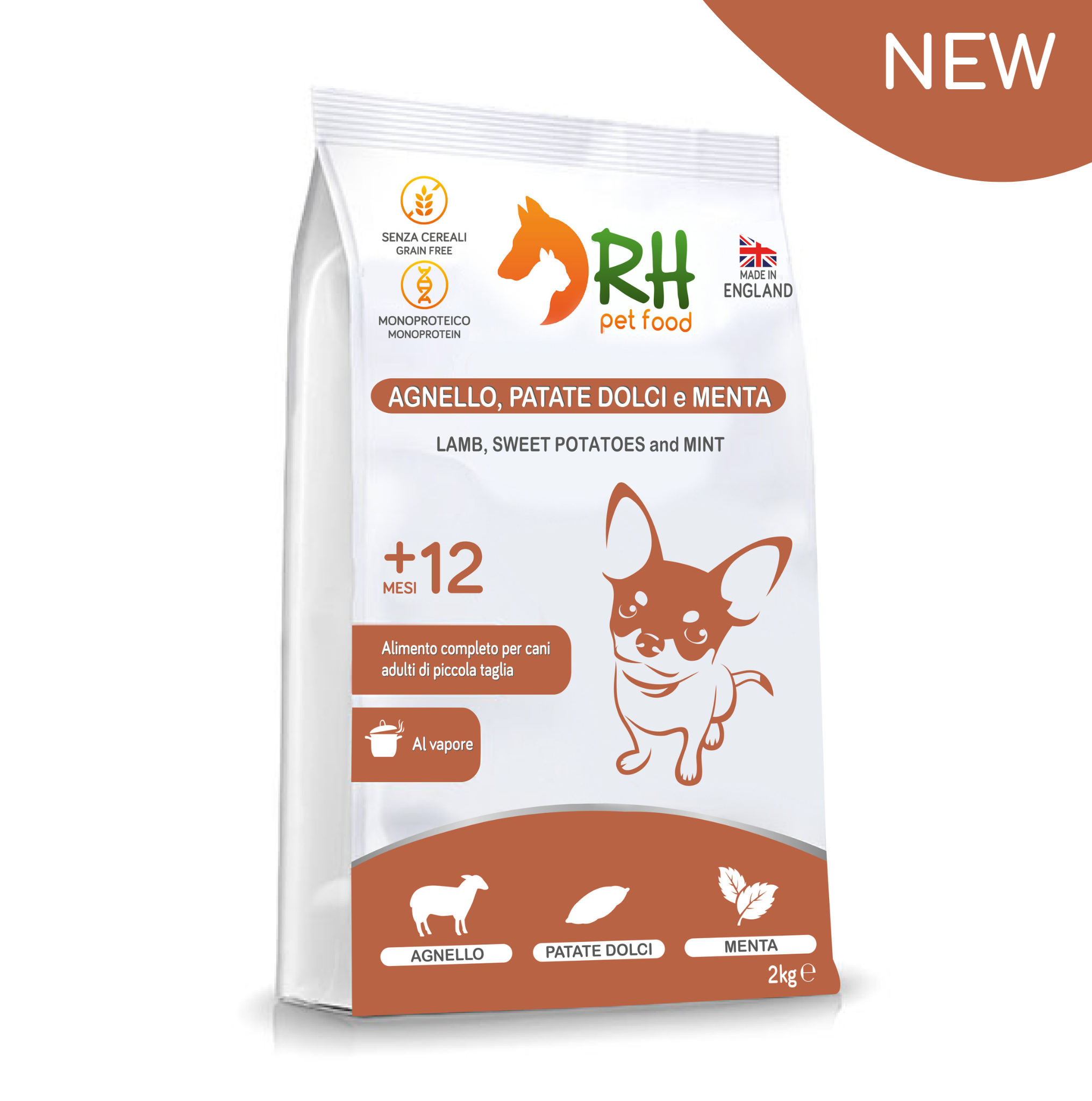 Agnello, patate dolci e menta mini Elite