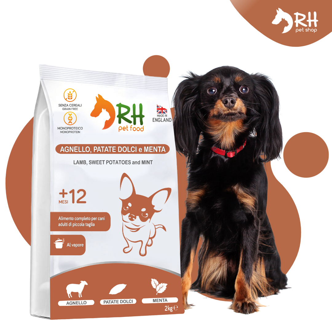 Agnello, patate dolci e menta mini Elite - benefici