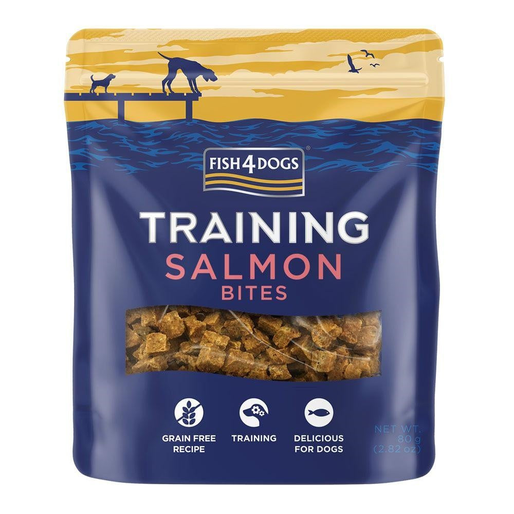 Training salmon bites
