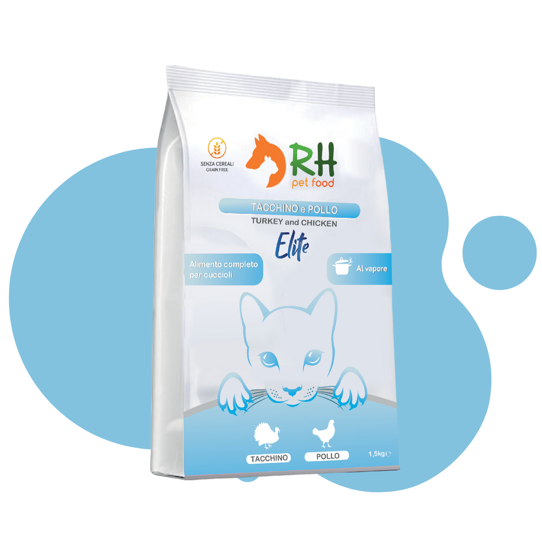 Tacchino e Pollo Kitten Elite - benefici