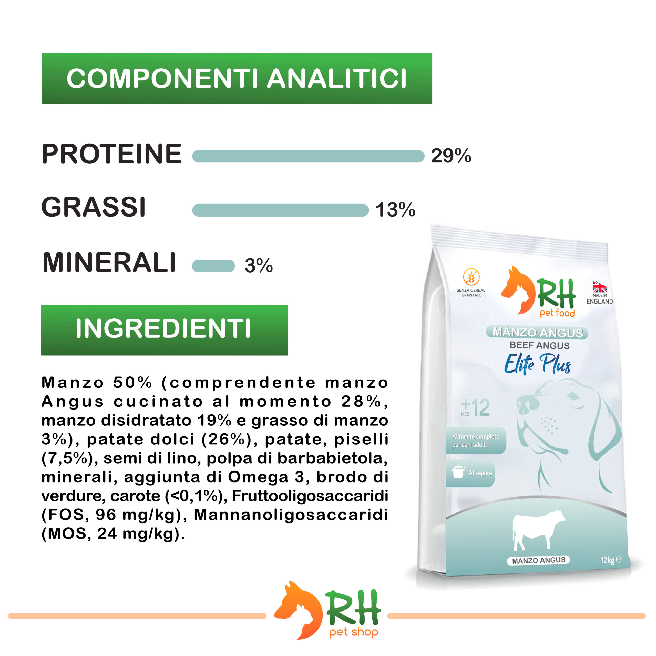 Manzo Angus Elite plus