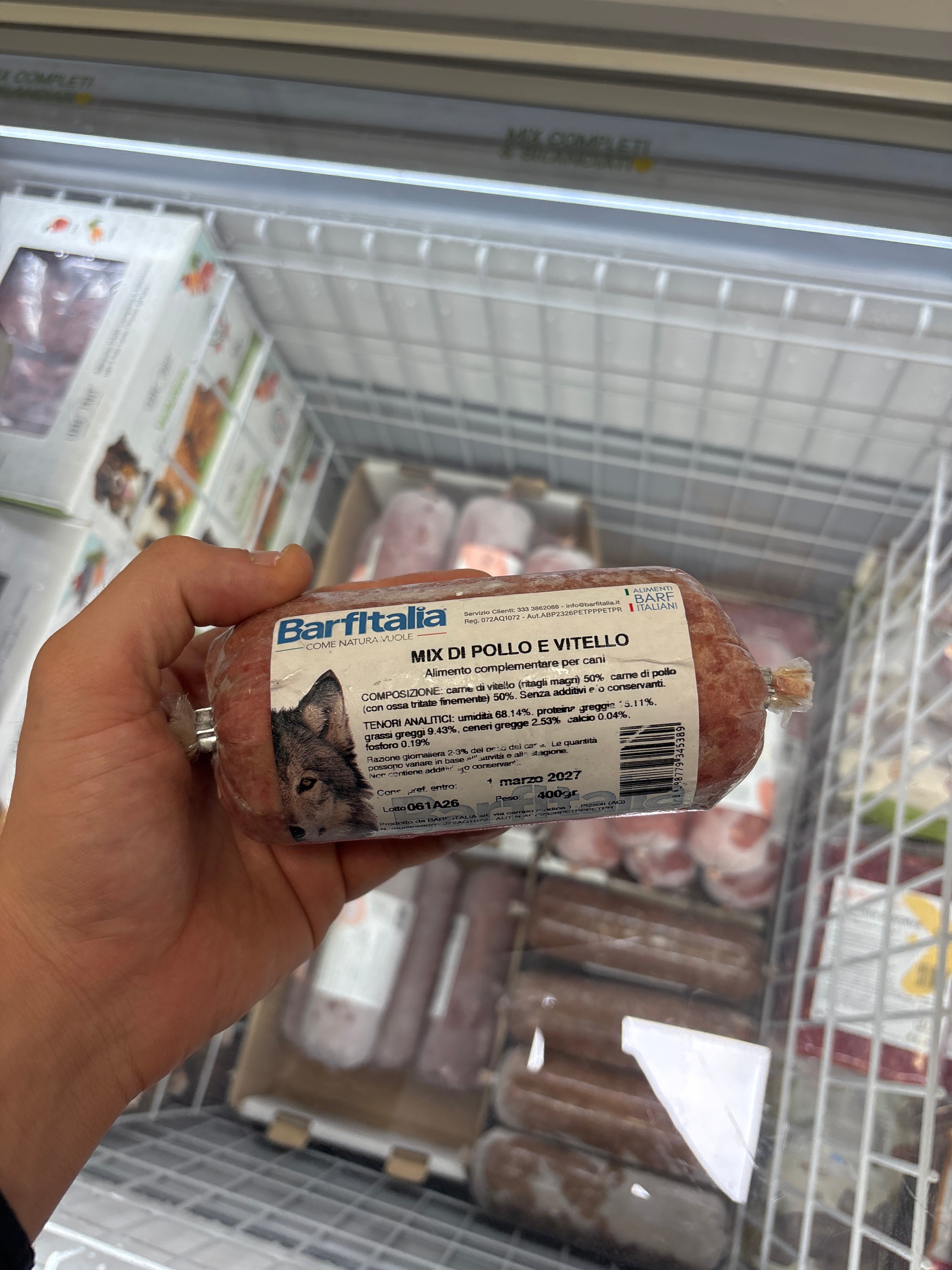 Mix Tacchino e agnello BARF Italia