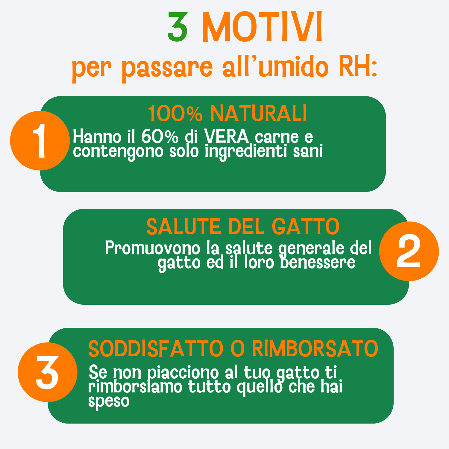 Cibo umido al naturale per gatti