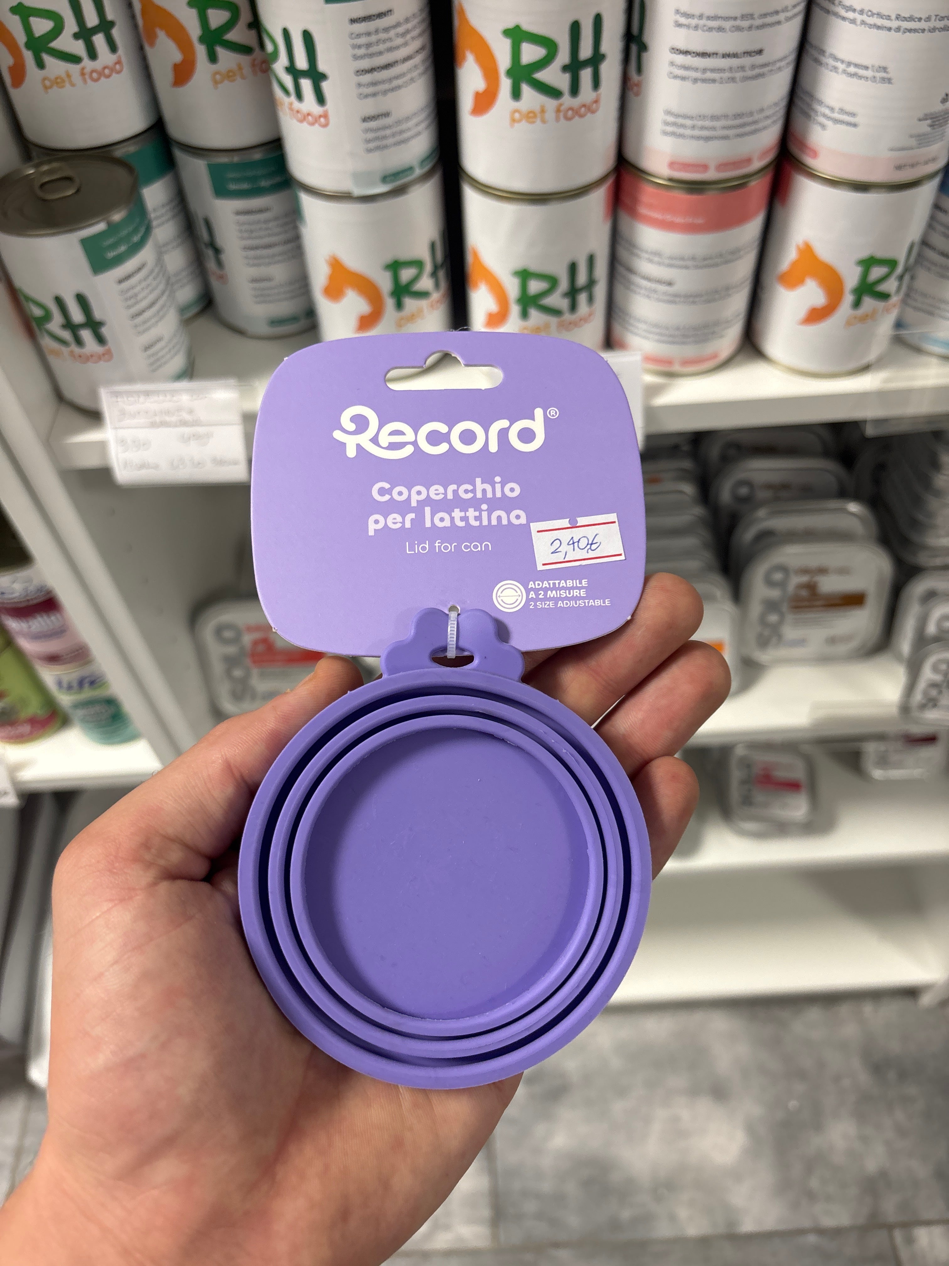Coperchio per lattine multimisure Record