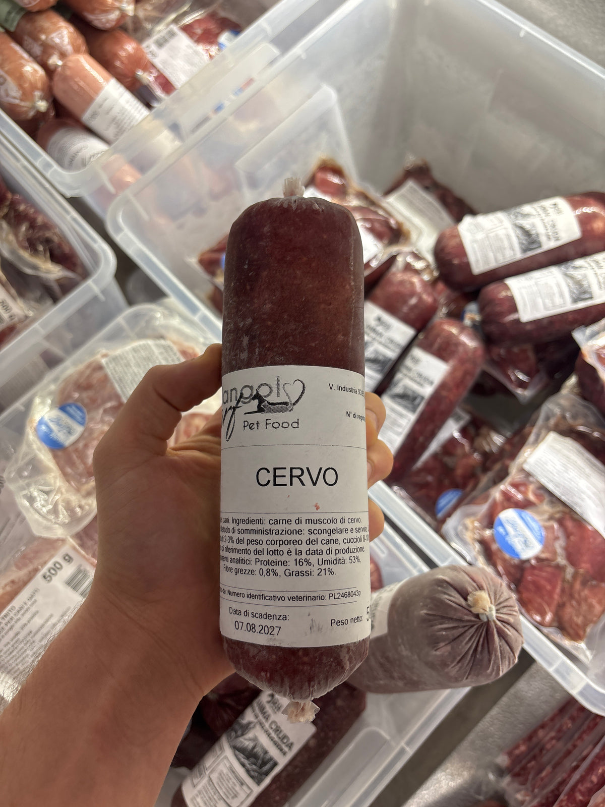 Polpa di cervo Angolo Barf