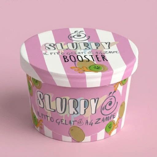 Slurpy Booster Fito-Gelato per cani al Kiwi