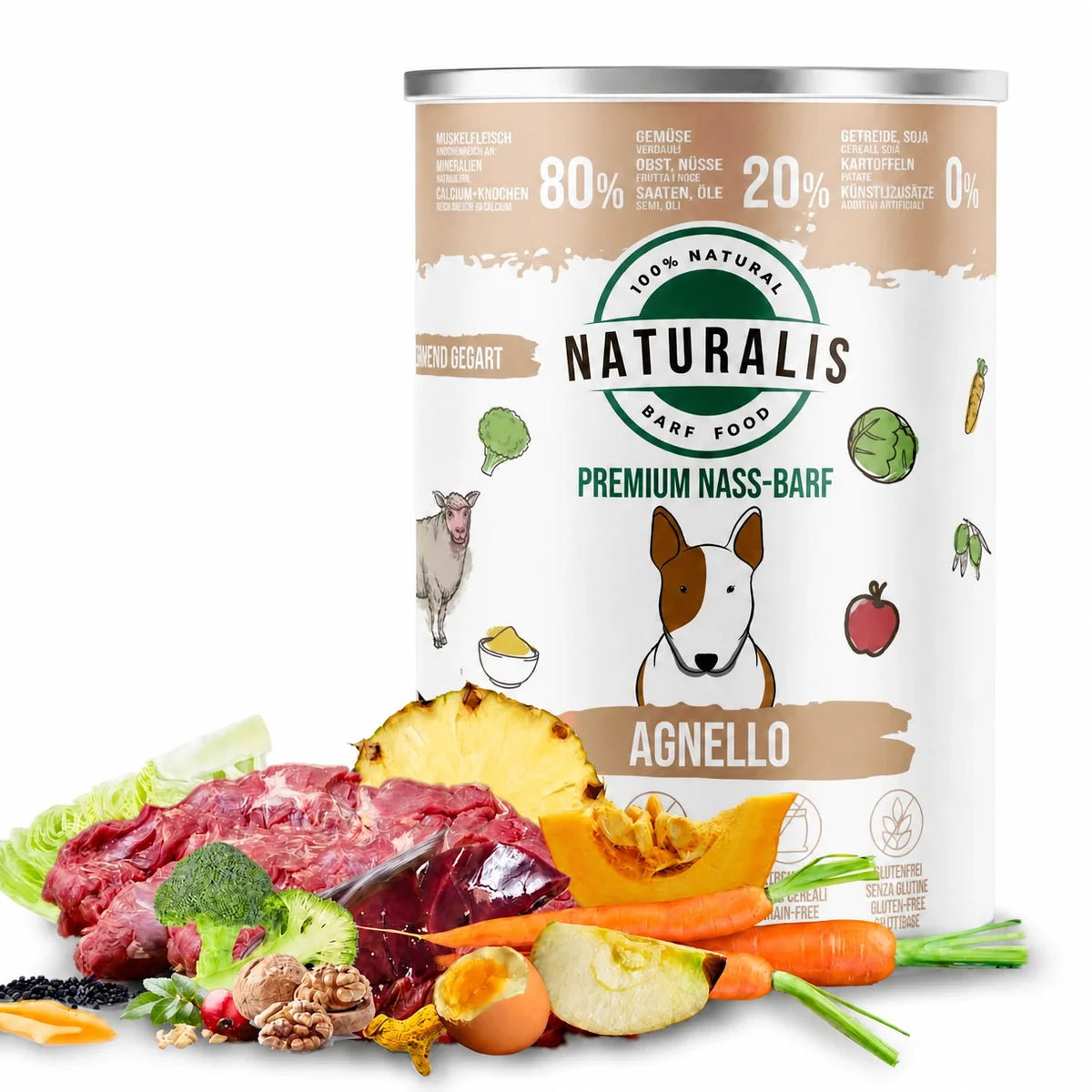 Naturalis Premium Wet BARF 350gr
