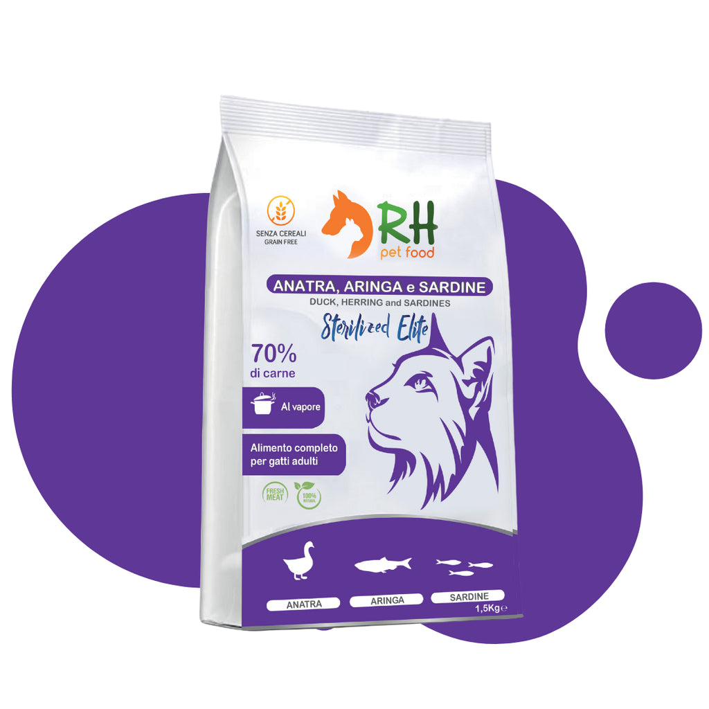 Anatra, Aringa e Sardine Sterilized Elite plus