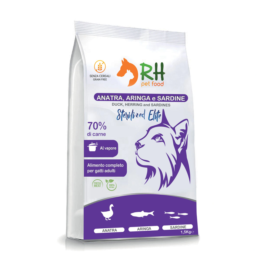 Anatra, Aringa e Sardine Sterilized Elite plus