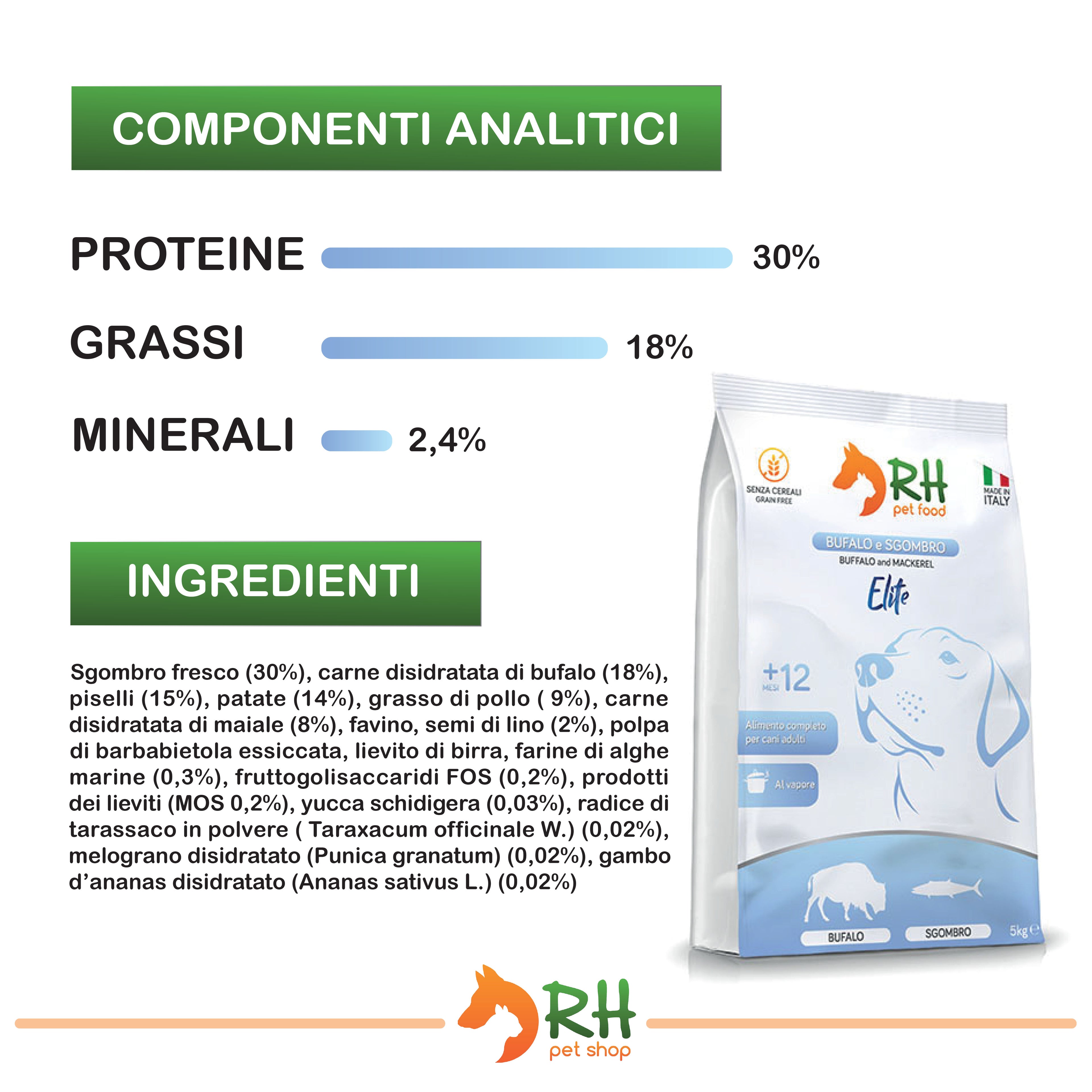 Bufalo e sgombro Elite