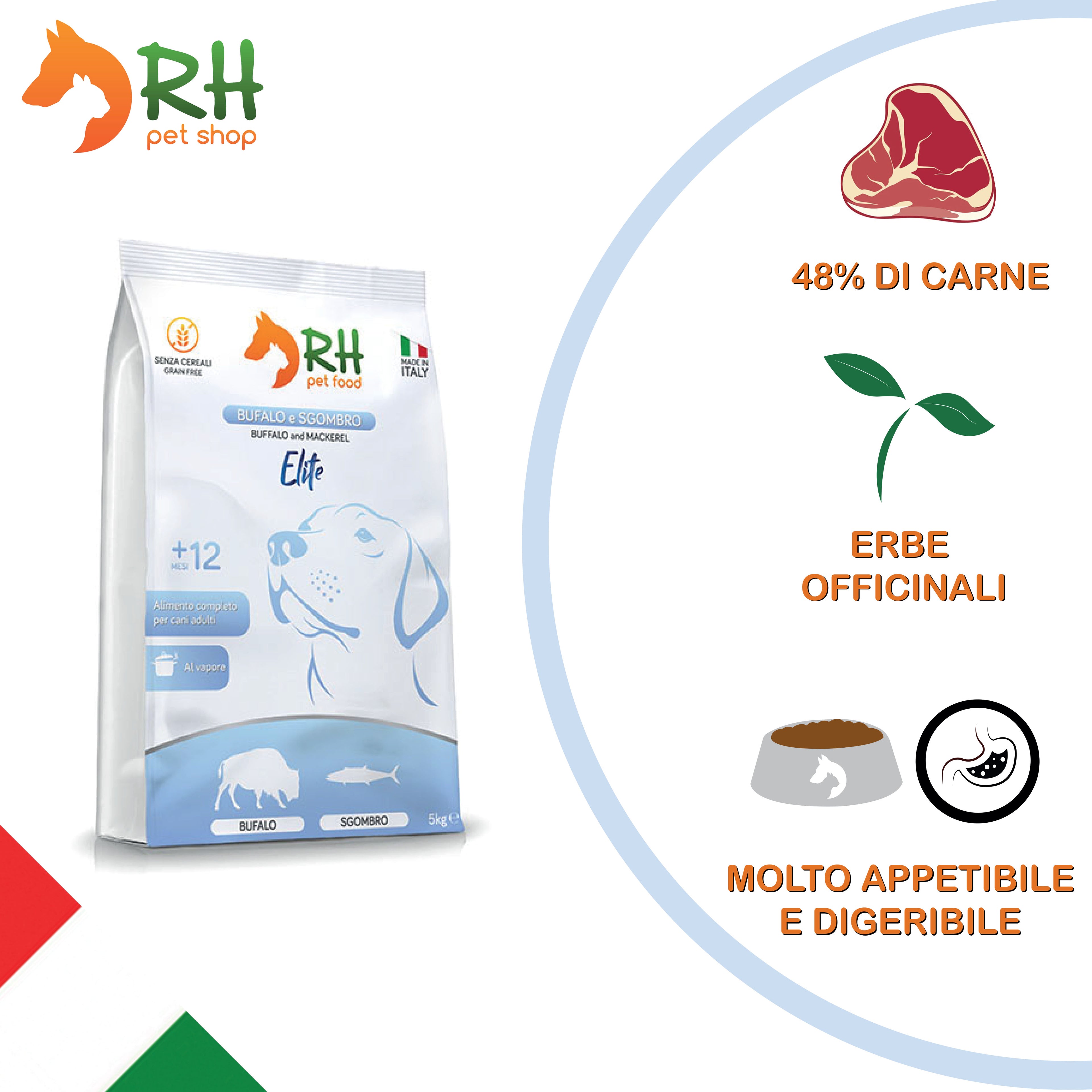 Bufalo e sgombro Elite