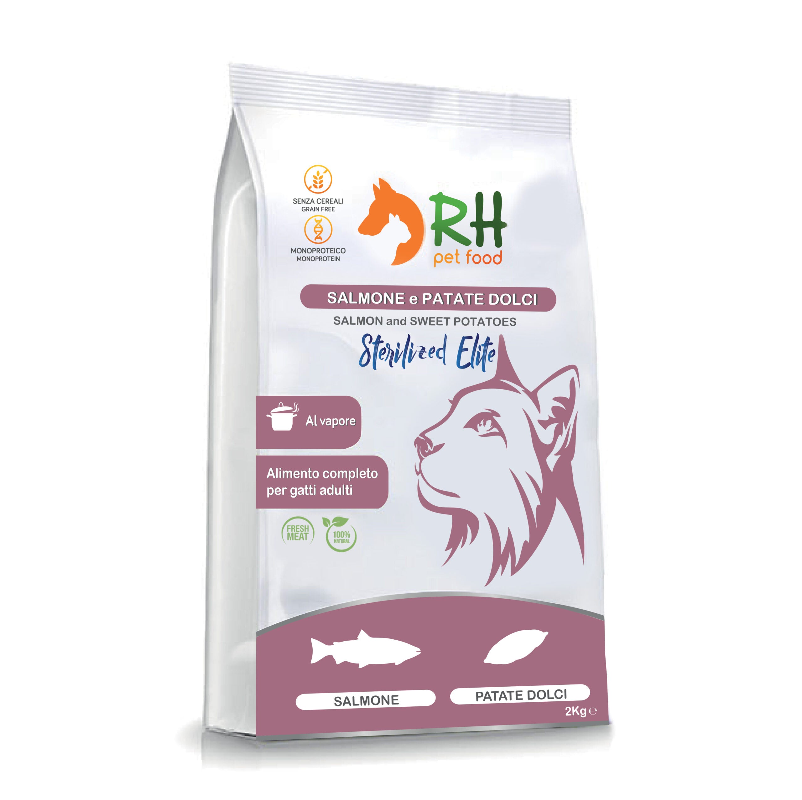 Salmone e patate dolci Elite plus