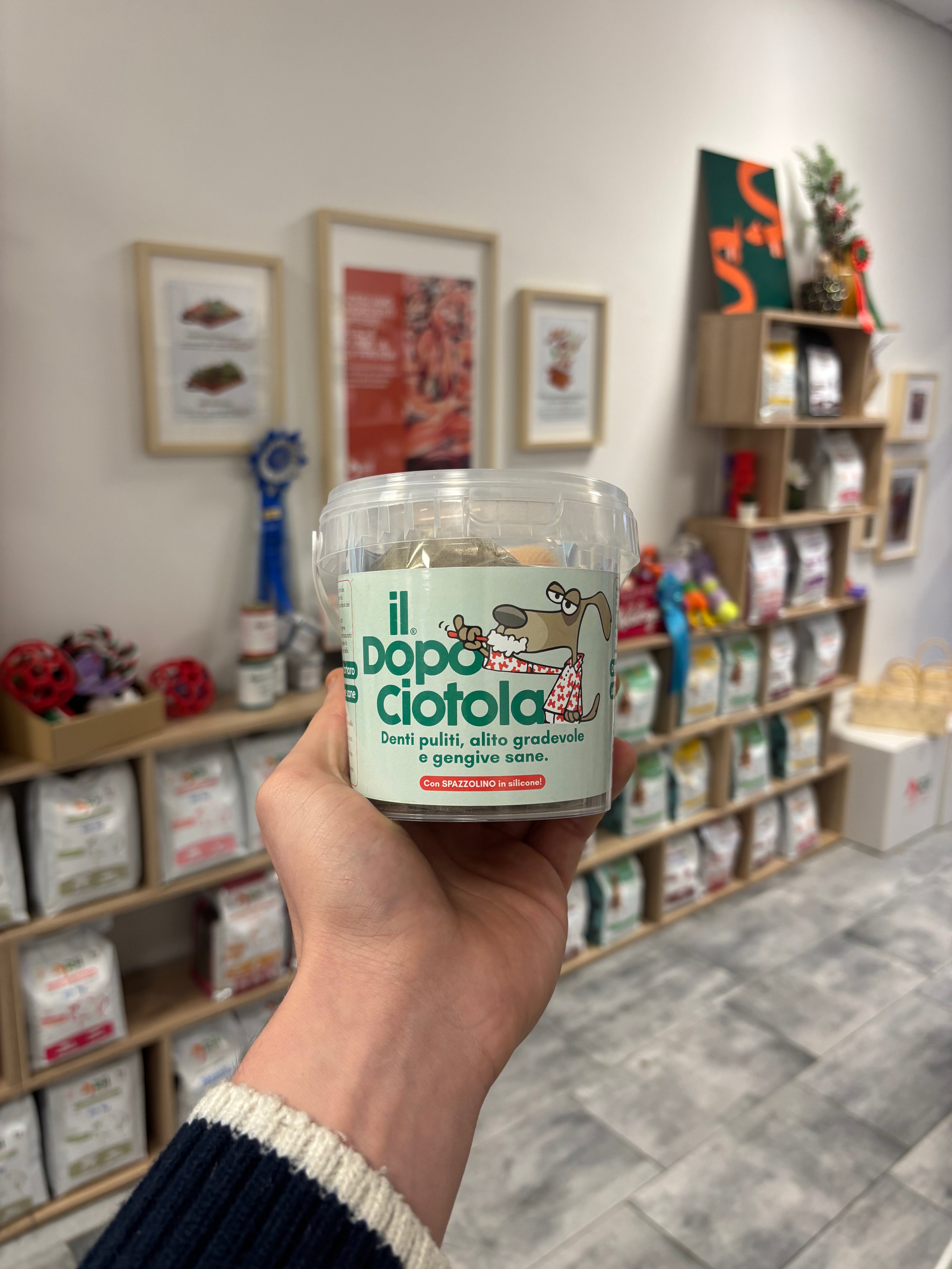 Dopo Ciotola - Alga per Pulizia Orale