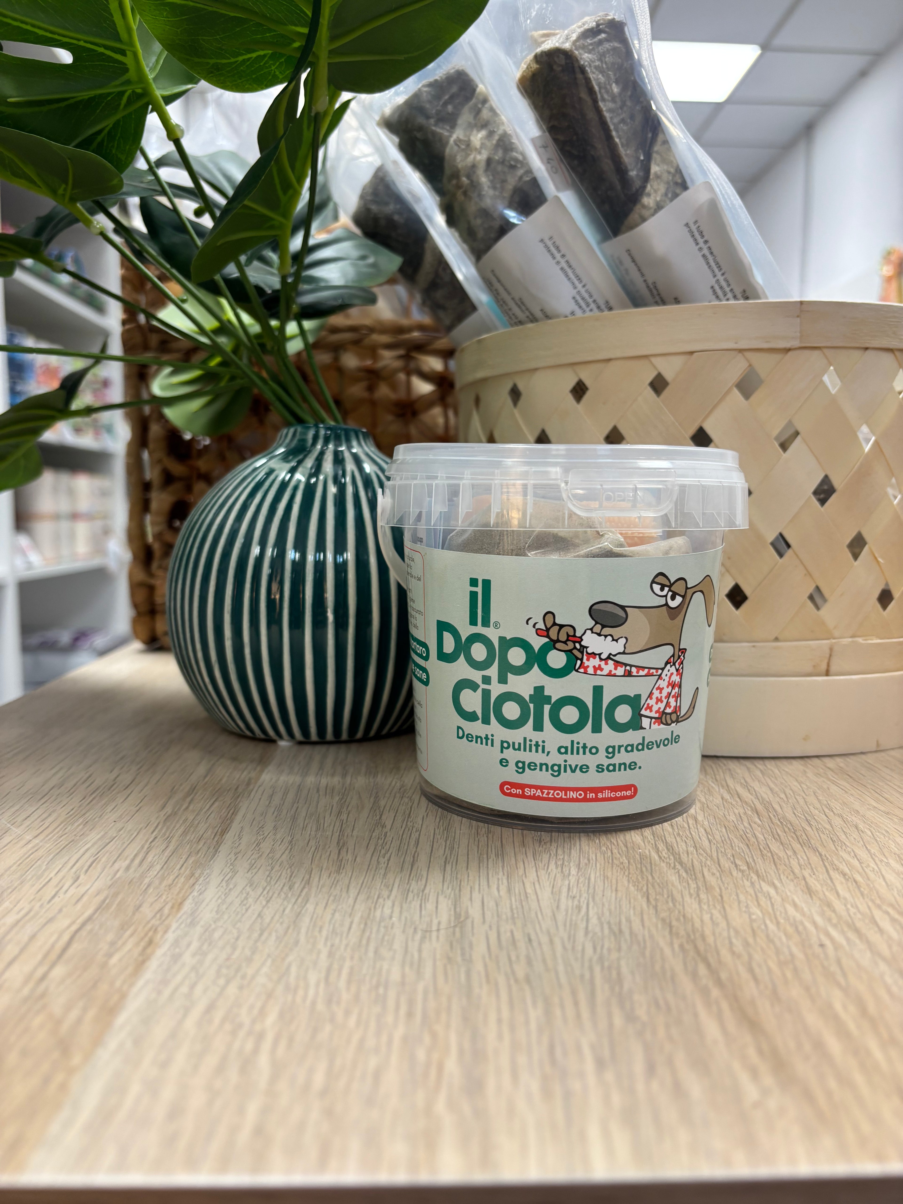 Dopo Ciotola - Alga per Pulizia Orale