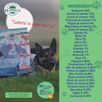BARF Disidratata Salmone e Manzo Naturalis BARF 1kg