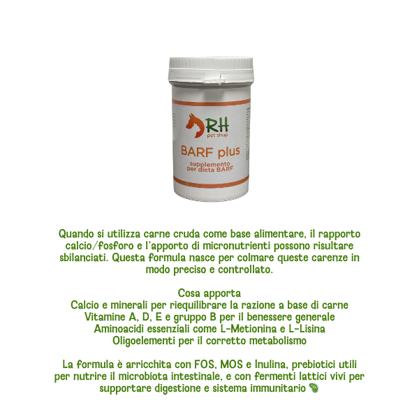 BARF Plus – Integratore Completo per Dieta BARF