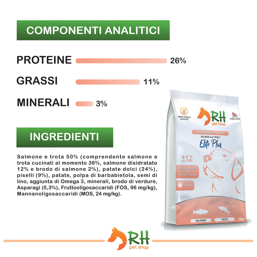 Salmone e Trota Elite plus