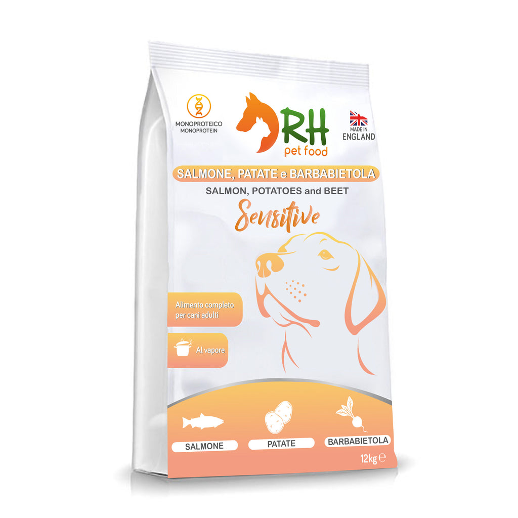 Salmone, patate e barbabietola Sensitive