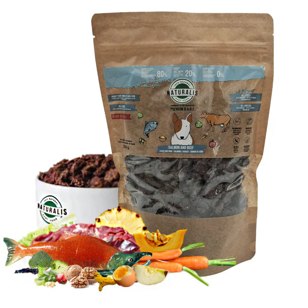 BARF Disidratata Salmone e Manzo Naturalis BARF 1kg