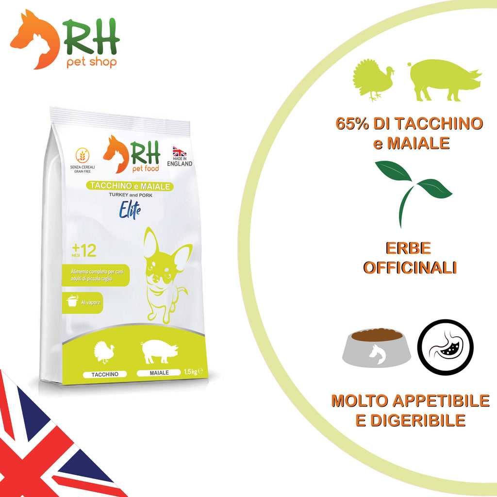 Tacchino e Maiale mini Elite plus