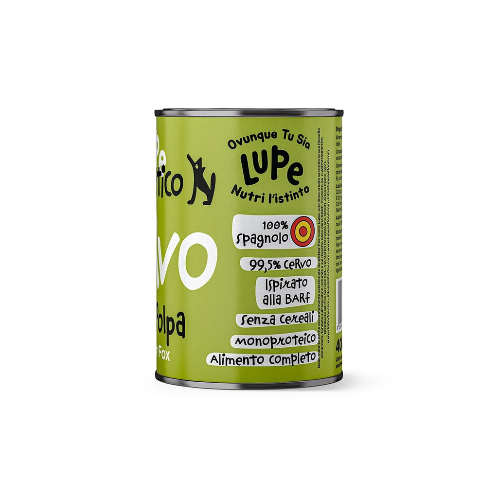 Umido Barf in lattina DottorFox 400gr