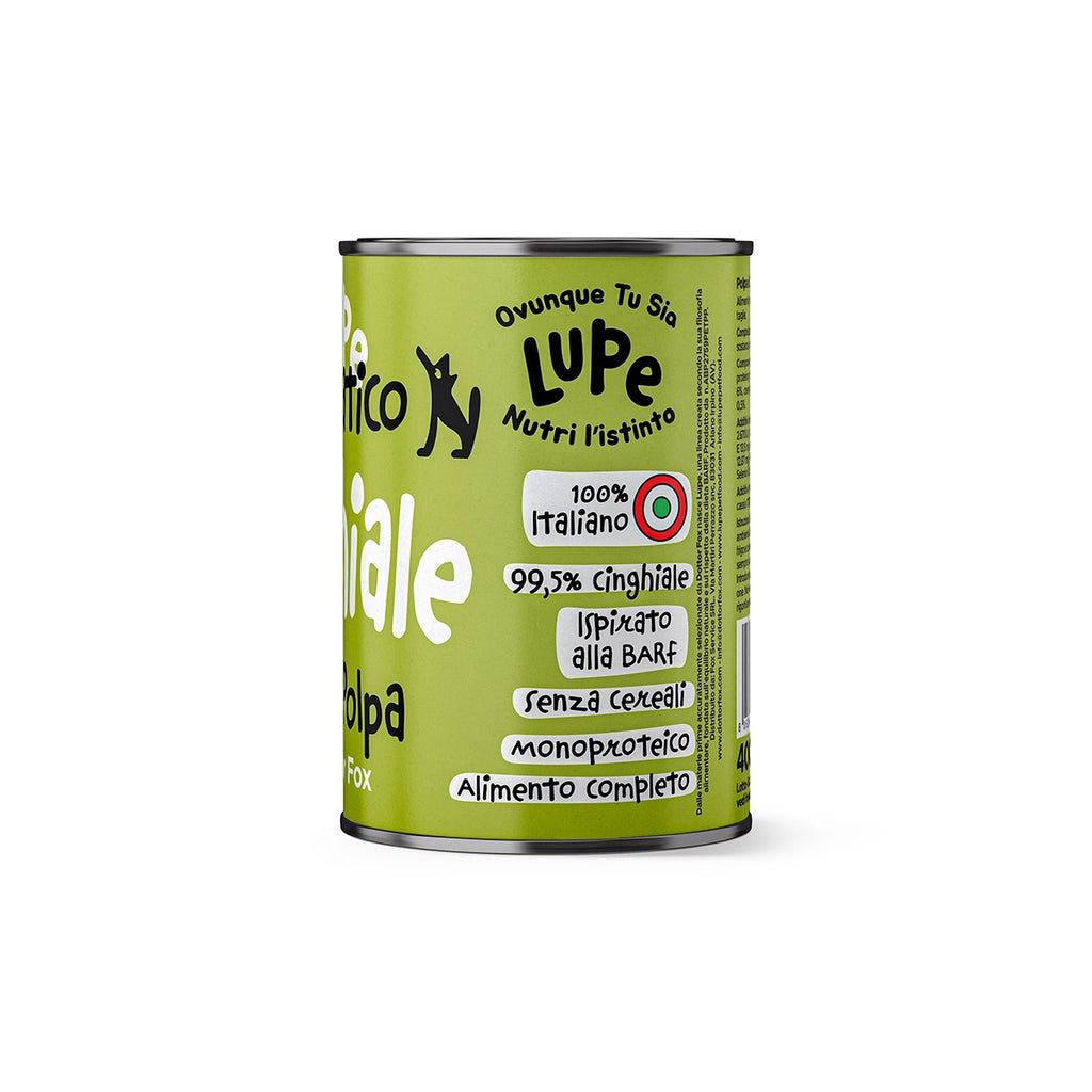 Umido Barf in lattina DottorFox 400gr