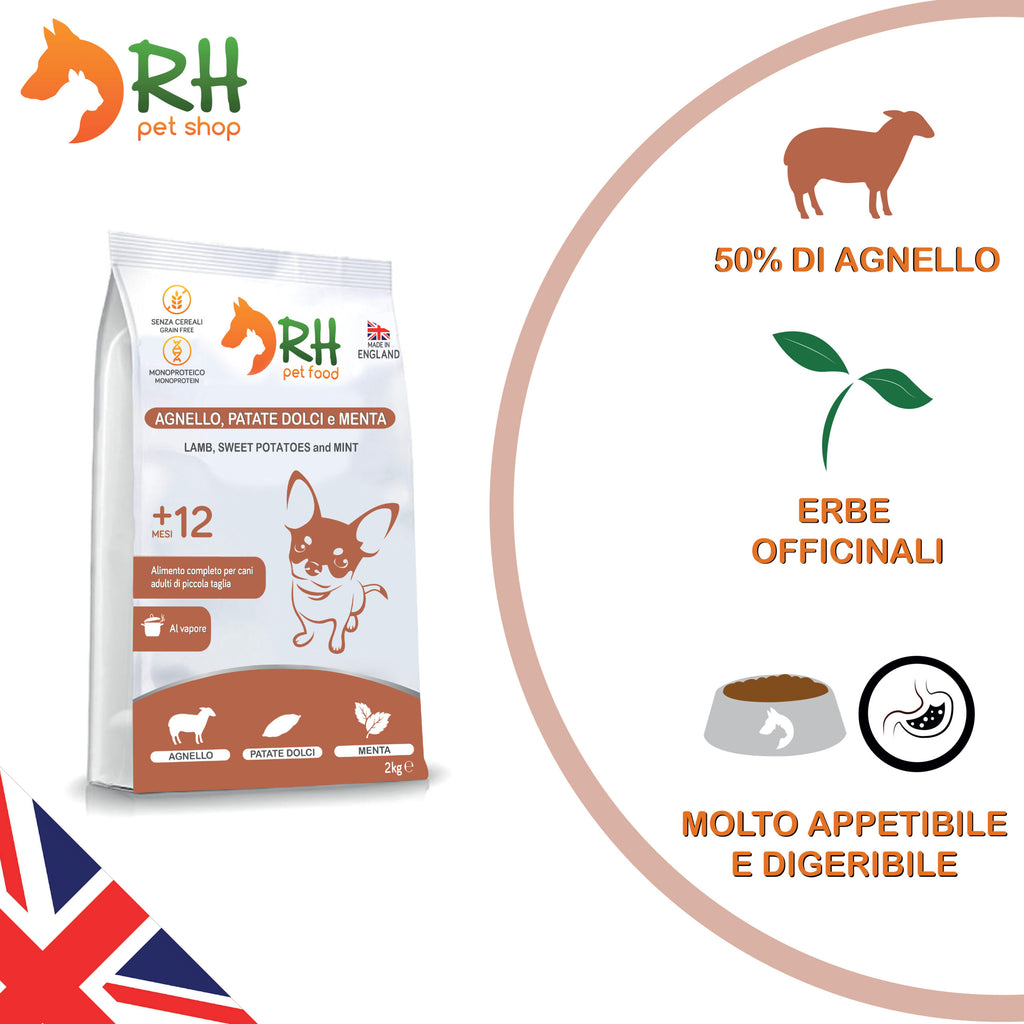 Agnello, patate dolci e menta mini Elite