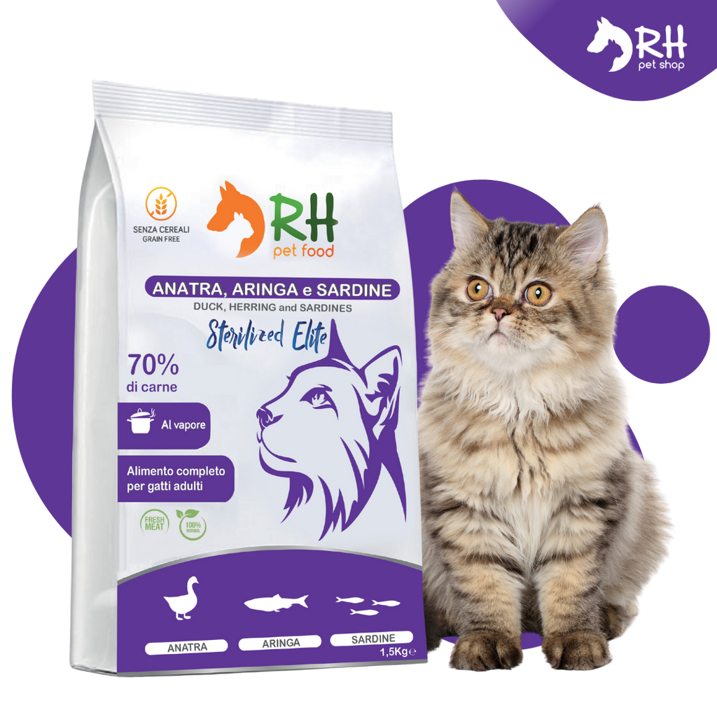 Anatra, Aringa e Sardine Sterilized Elite plus