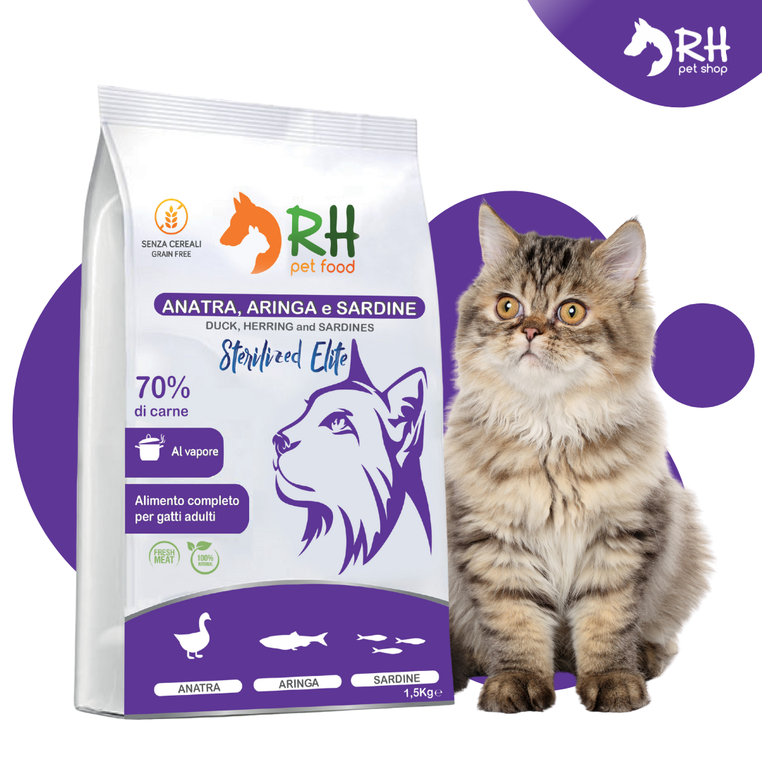 Anatra, Aringa e Sardine Sterilized Elite plus