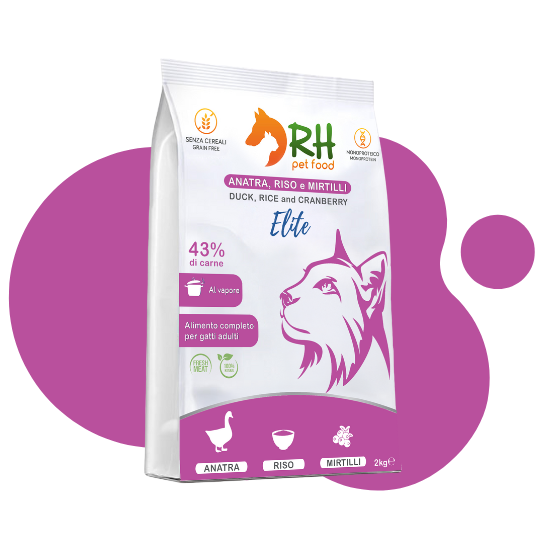 Anatra, riso e mirtilli Elite