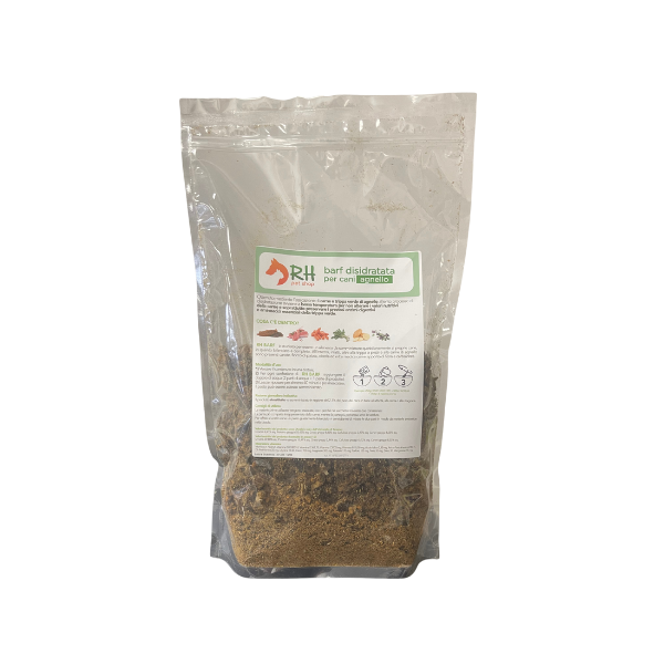 BARF Disidratata Agnello completa – Bocconcini 1 kg