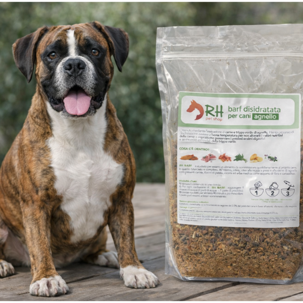 BARF Disidratata Agnello completa – Bocconcini 1 kg