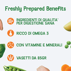 Cibo umido al naturale per gatti