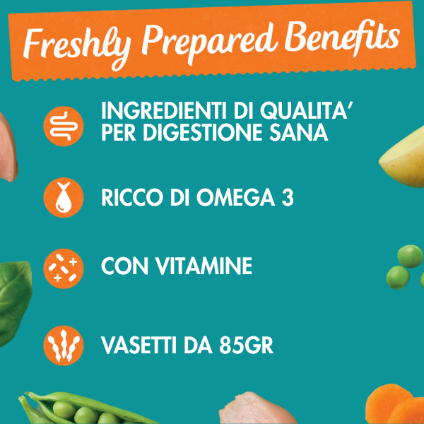 Cibo umido al naturale per gatti