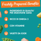 Cibo umido al naturale per gatti