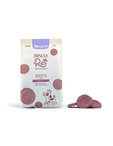 Biscotti per cani BiscoRe Discotti ai mirtilli 400gr