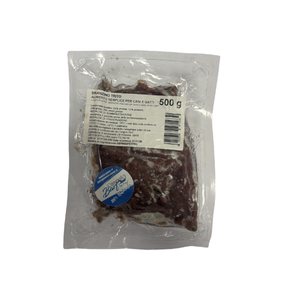 Branzino trito 500gr Angolo Barf
