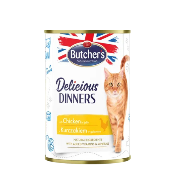 Butcher's Dinners Cat Pollo senza cereali 400gr