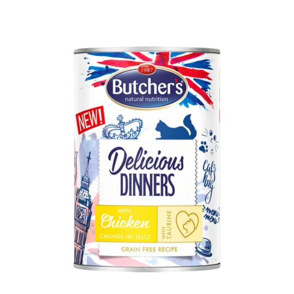 Butcher's Dinners Cat Pollo senza cereali 400gr