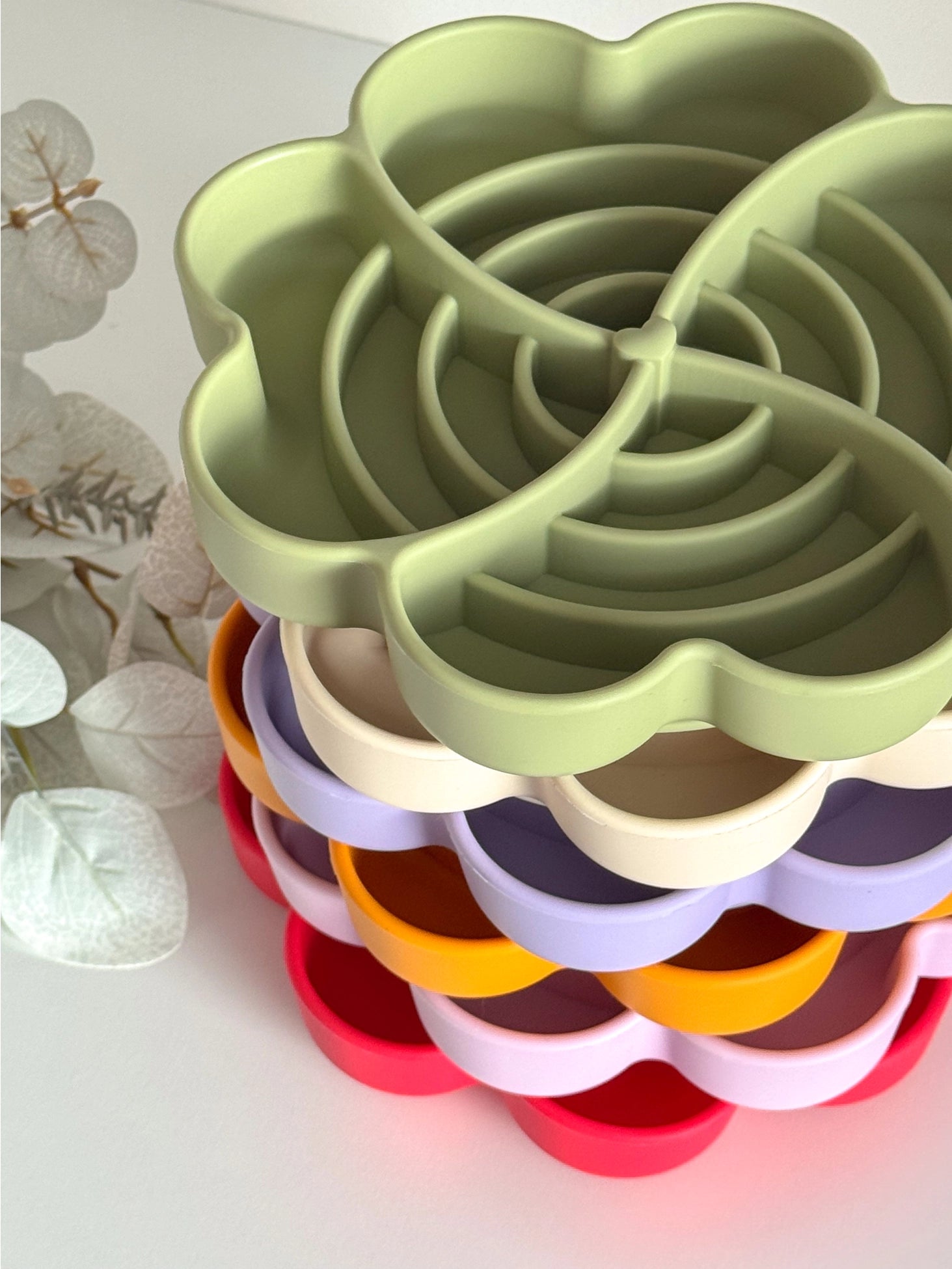 Ciotola Bloom Slow Feed Lick Matt