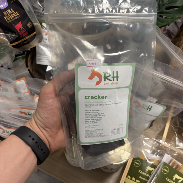 Cracker di Carni Bianche e verdure 150gr