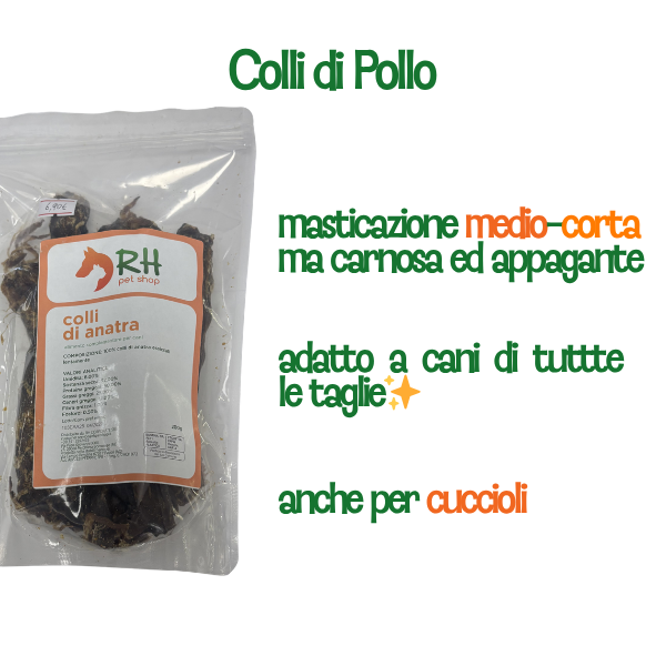 Colli di Pollo 250gr