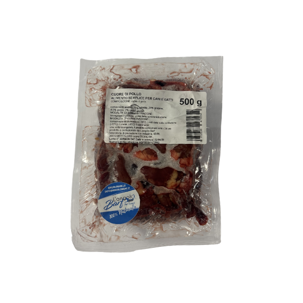 cuori di pollo 500gr Angolo BARF