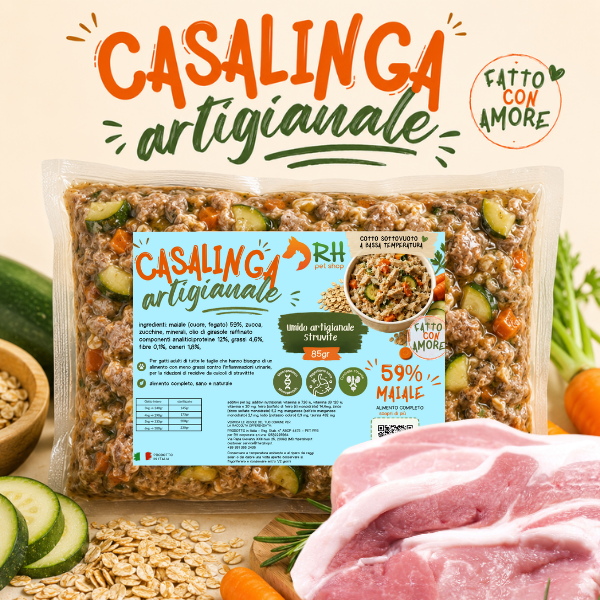 Casalinga cotta Pollo (no frigo) Sottovuoto Per Gatti