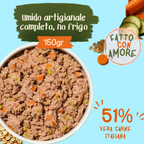 Casalinga cotta Manzo (no frigo) Sottovuoto Per Gatti