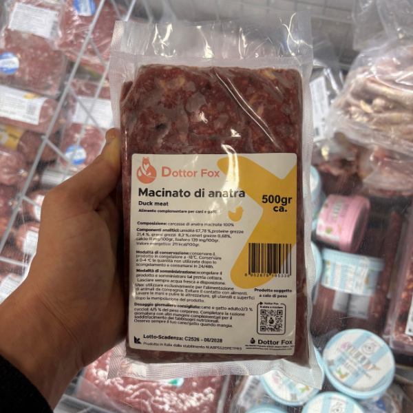 Macinato Anatra Dottor Fox 500gr
