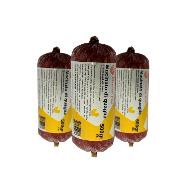 Macinato quaglia Dottor Fox 500gr