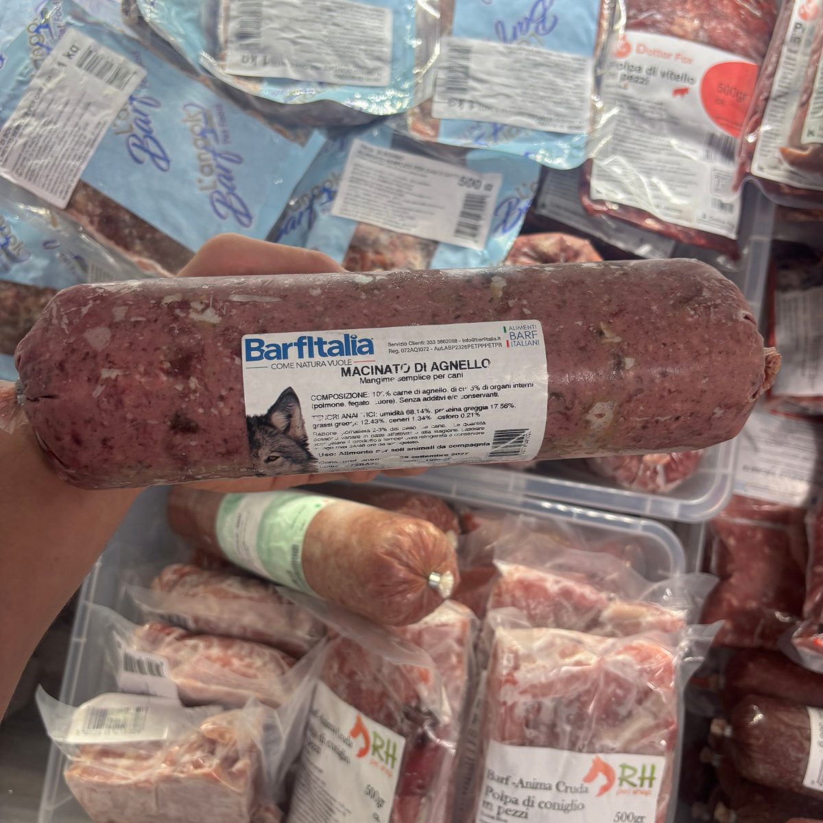 Macinato di agnello Barf Italia