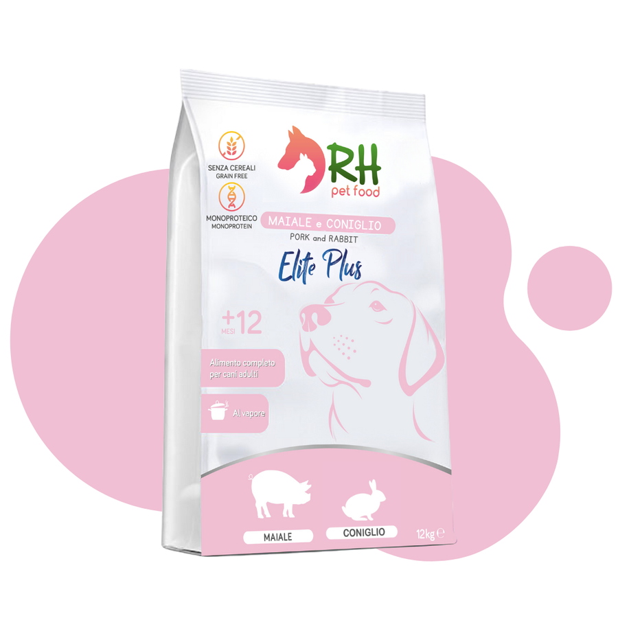 Maiale e coniglio Elite plus adult