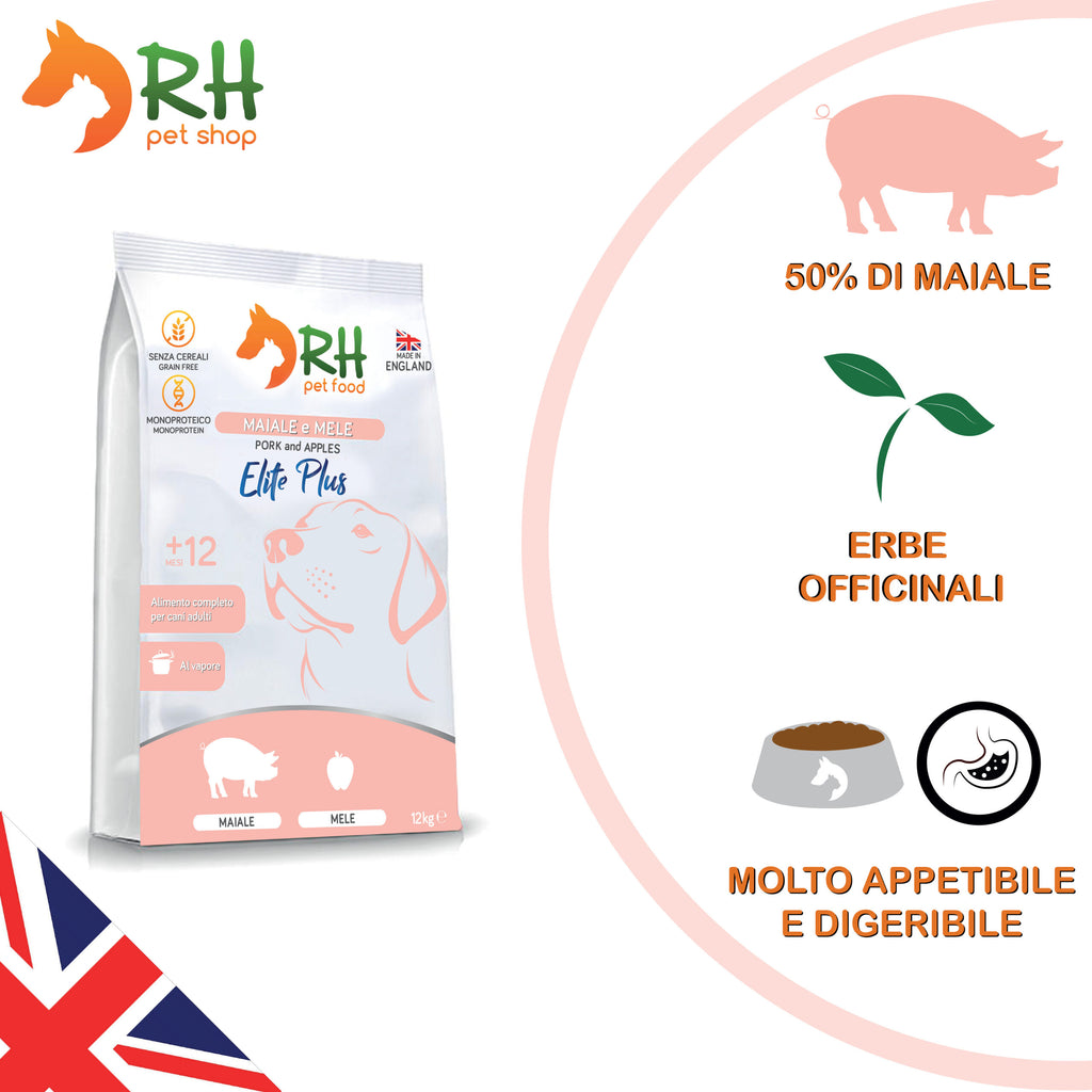 Maiale e mele Elite plus adult